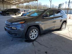 Salvage cars for sale at Cartersville, GA auction: 2017 Jeep Cherokee Latitude