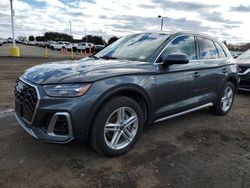 Salvage cars for sale at East Granby, CT auction: 2022 Audi Q5 E Premium 55