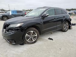 Acura Vehiculos salvage en venta: 2017 Acura RDX Advance