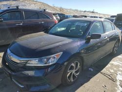 2016 Honda Accord LX en venta en Littleton, CO