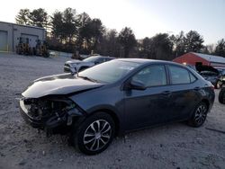 Salvage cars for sale at Mendon, MA auction: 2015 Toyota Corolla L