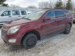 Chevrolet salvage cars for sale: 2016 Chevrolet Equinox LT