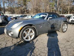 Pontiac Vehiculos salvage en venta: 2007 Pontiac Solstice