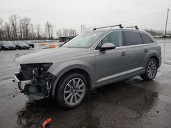 Salvage cars for sale at Portland, OR auction: 2017 Audi Q7 Premium Plus