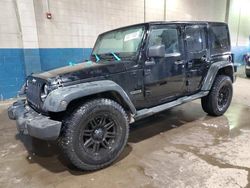 Salvage cars for sale at Woodhaven, MI auction: 2013 Jeep Wrangler Unlimited Sport