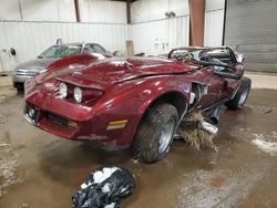 Salvage cars for sale at Lansing, MI auction: 1980 Chevrolet Corvette