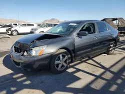 Salvage cars for sale at North Las Vegas, NV auction: 2005 Honda Accord EX