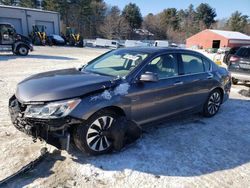 Vehiculos salvage en venta de Copart Mendon, MA: 2017 Honda Accord Hybrid EXL