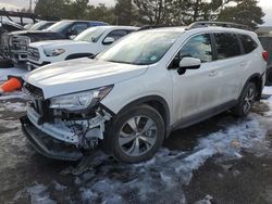 Subaru Ascent Vehiculos salvage en venta: 2022 Subaru Ascent Premium