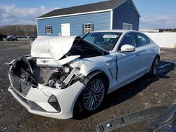 Salvage cars for sale at Assonet, MA auction: 2020 Genesis G70