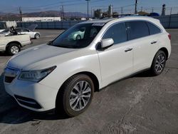 Salvage cars for sale at Sun Valley, CA auction: 2015 Acura MDX Technology