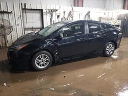 Salvage cars for sale at Elgin, IL auction: 2016 Toyota Prius