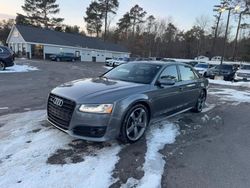 Audi a8 salvage cars for sale: 2018 Audi A8 L Quattro