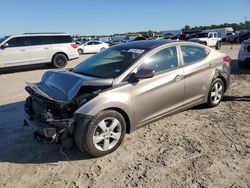 Salvage cars for sale at Houston, TX auction: 2013 Hyundai Elantra GLS