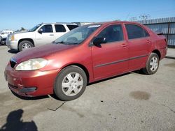 Toyota Corolla salvage cars for sale: 2007 Toyota Corolla CE