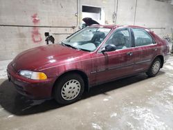 Salvage cars for sale from Copart Blaine, MN: 1992 Honda Civic LX