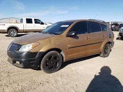 Pontiac salvage cars for sale: 2005 Pontiac Vibe