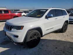 Salvage cars for sale from Copart Haslet, TX: 2017 Jeep Grand Cherokee Limited