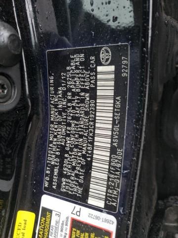 2012 Toyota Camry Base