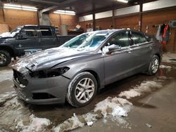 Salvage cars for sale from Copart Ebensburg, PA: 2014 Ford Fusion SE