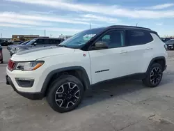 Jeep salvage cars for sale: 2020 Jeep Compass Trailhawk