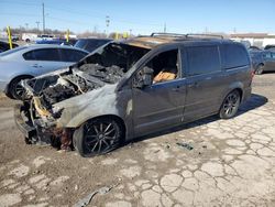 Salvage cars for sale at Indianapolis, IN auction: 2017 Dodge Grand Caravan SXT