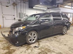 Salvage cars for sale at Wheeling, IL auction: 2011 Toyota Sienna Sport