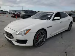 Maserati salvage cars for sale: 2017 Maserati Quattroporte S