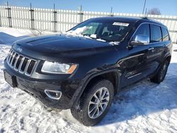 Vehiculos salvage en venta de Copart Cahokia Heights, IL: 2015 Jeep Grand Cherokee Limited