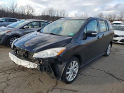 Salvage cars for sale at Marlboro, NY auction: 2014 Mazda 5 Grand Touring