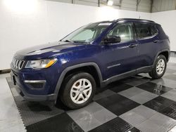 Jeep salvage cars for sale: 2018 Jeep Compass Sport