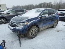 Salvage cars for sale at Cookstown, ON auction: 2021 Honda CR-V EXL