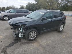 Salvage cars for sale at Eight Mile, AL auction: 2018 Jeep Cherokee Latitude