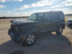 Salvage cars for sale from Copart San Antonio, TX: 2010 Jeep Liberty Sport