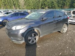 Salvage cars for sale at Graham, WA auction: 2016 Honda HR-V LX