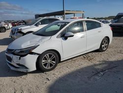 Salvage cars for sale at West Palm Beach, FL auction: 2018 Chevrolet Cruze LT