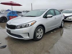 KIA Forte salvage cars for sale: 2017 KIA Forte LX