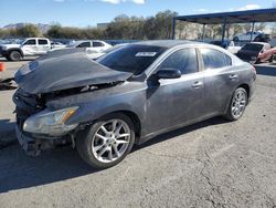 Salvage cars for sale at Las Vegas, NV auction: 2009 Nissan Maxima S