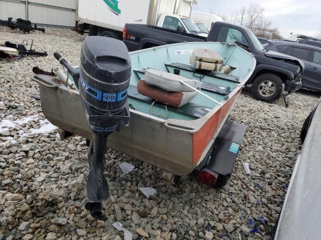 2000 Lund Boat With Trailer