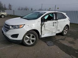 Salvage cars for sale at Portland, OR auction: 2017 Ford Edge SE