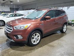 Salvage cars for sale at Candia, NH auction: 2018 Ford Escape SE