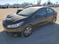 Salvage cars for sale at Oklahoma City, OK auction: 2017 KIA Forte LX