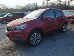 Salvage cars for sale from Copart Augusta, GA: 2017 Buick Encore Preferred