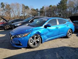 Salvage cars for sale at auction: 2021 Nissan Sentra SV