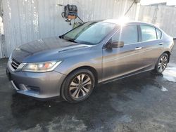 Salvage cars for sale at Fresno, CA auction: 2015 Honda Accord LX