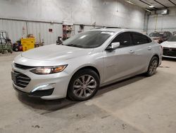 Salvage cars for sale at Milwaukee, WI auction: 2021 Chevrolet Malibu LT