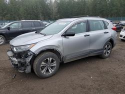 Salvage cars for sale at Graham, WA auction: 2019 Honda CR-V LX