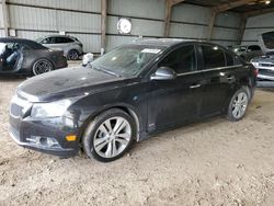 Salvage cars for sale at Houston, TX auction: 2014 Chevrolet Cruze LTZ