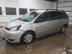 Toyota Sienna ce salvage cars for sale: 2005 Toyota Sienna CE