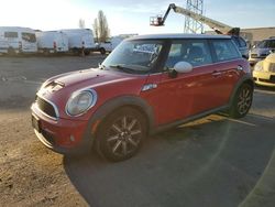 Salvage cars for sale from Copart Hayward, CA: 2011 Mini Cooper S